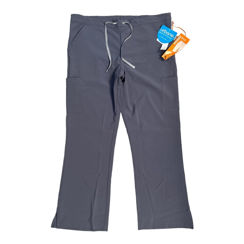 Urbane Performance Tailored Fit Stretch 6 Pocket Cargo Scrub Pants 9312 NWT